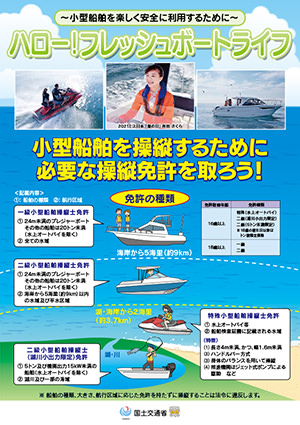 小型船舶を楽しく安全に利用するために